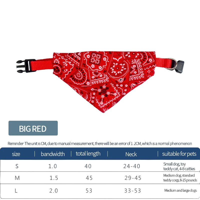 Urocza bandana dla zwierząt
