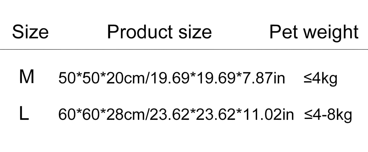 Uspokajające legowisko dla zwierząt w kształcie pączka