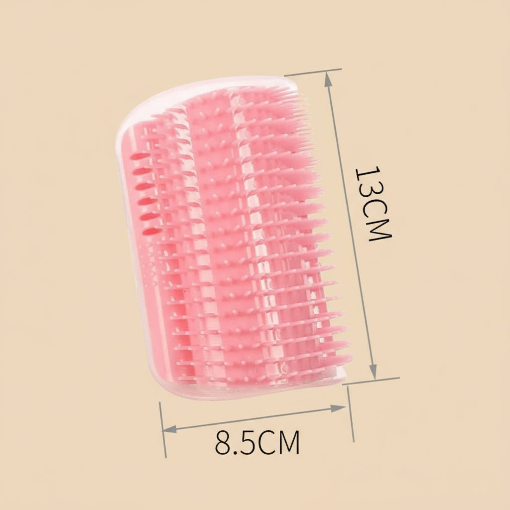 Szczotka i drapak do kątów dla kota