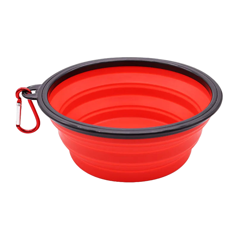 Składana silikonowa miska podróżna dla zwierząt