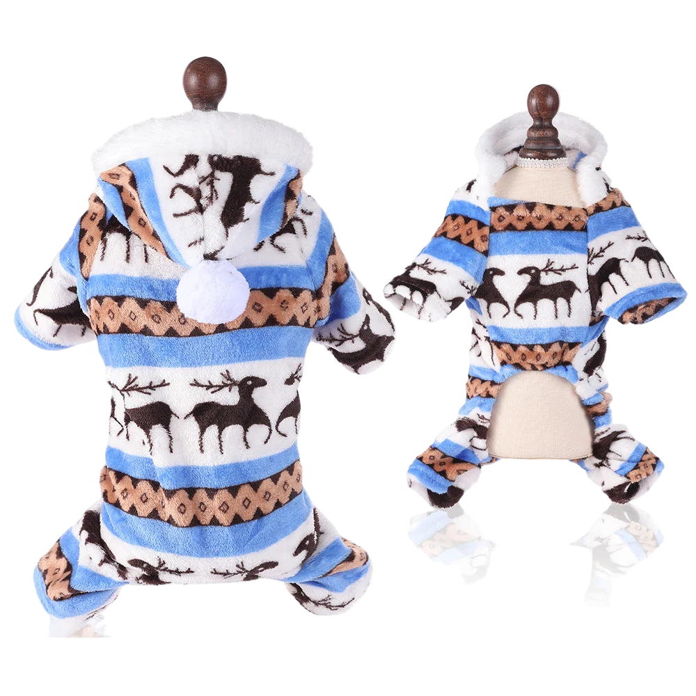 Ciepła piżama świąteczna