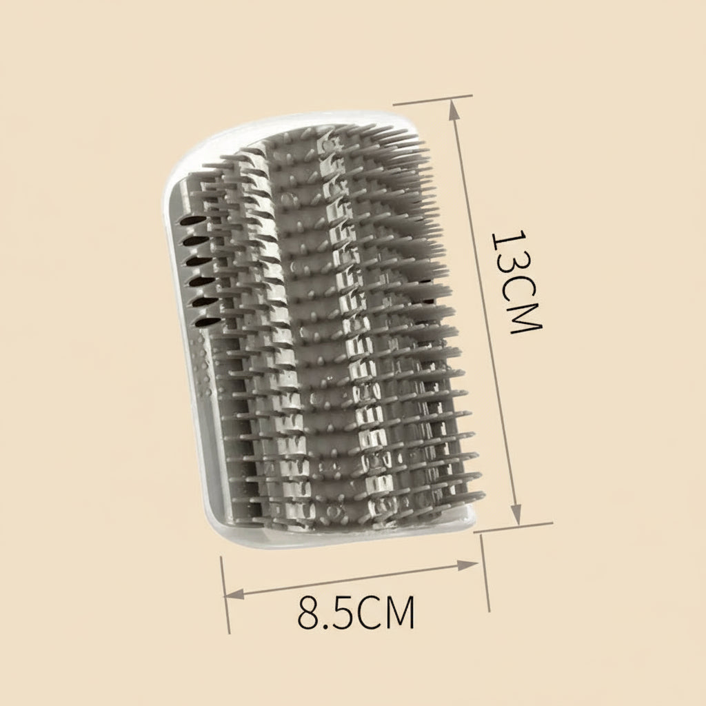 Szczotka i drapak do kątów dla kota