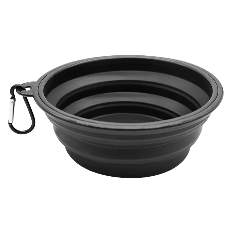 Składana silikonowa miska podróżna dla zwierząt