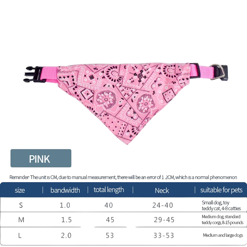 Urocza bandana dla zwierząt