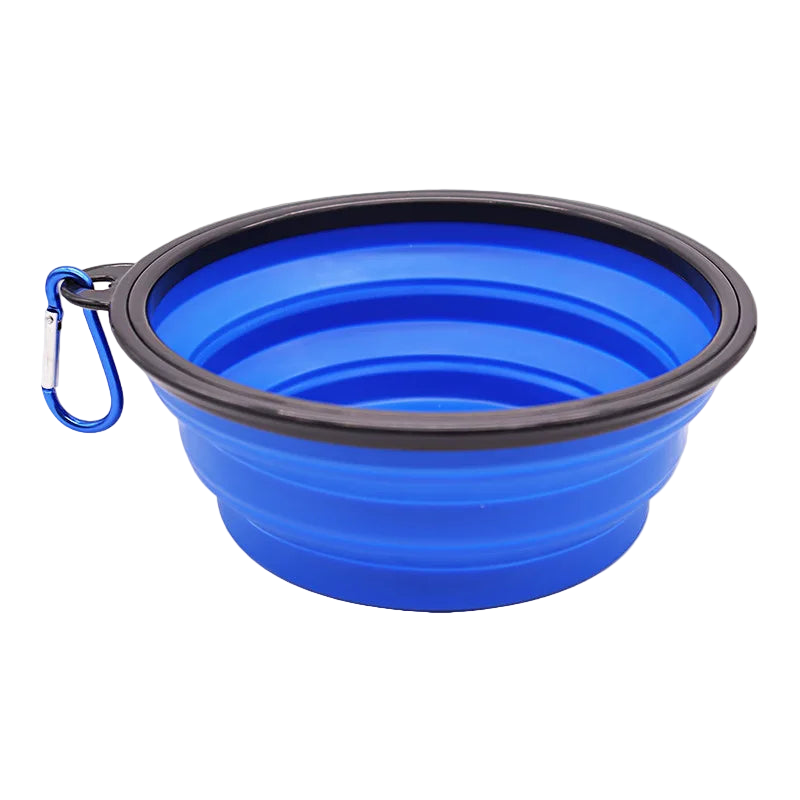 Składana silikonowa miska podróżna dla zwierząt