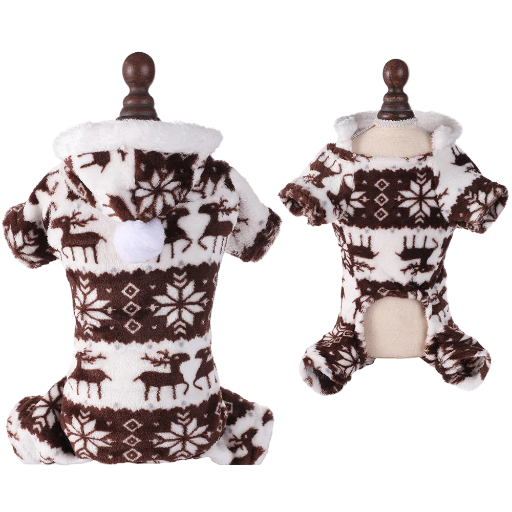 Ciepła piżama świąteczna