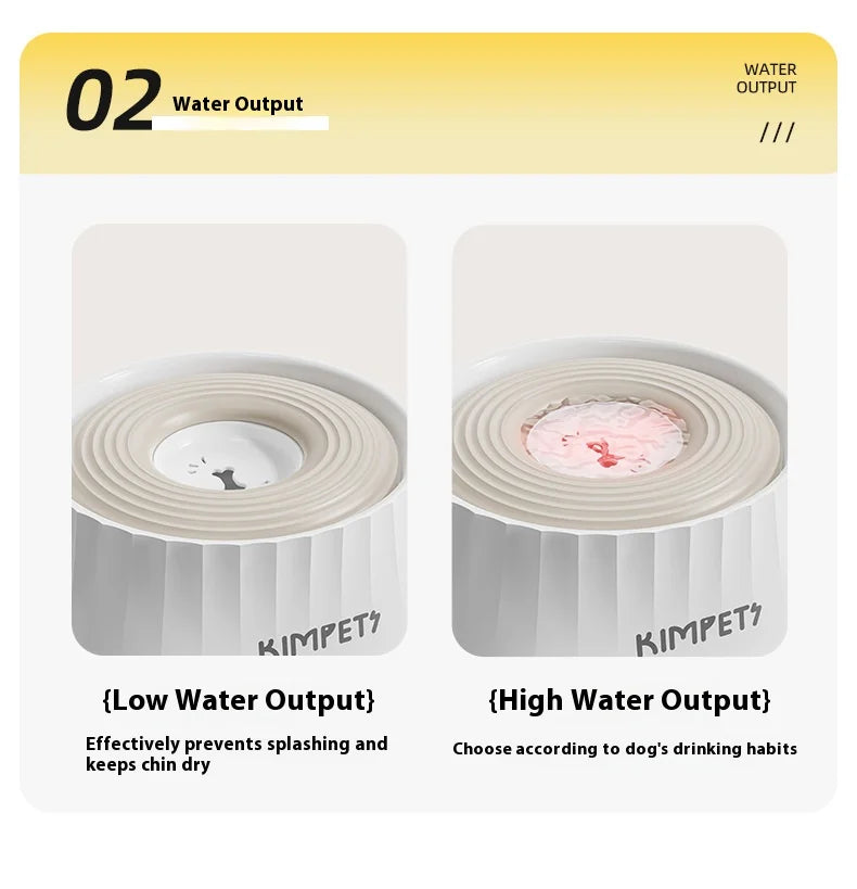 Miska dla zwierząt z zabezpieczeniem przed rozlewaniem