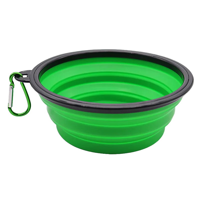 Składana silikonowa miska podróżna dla zwierząt