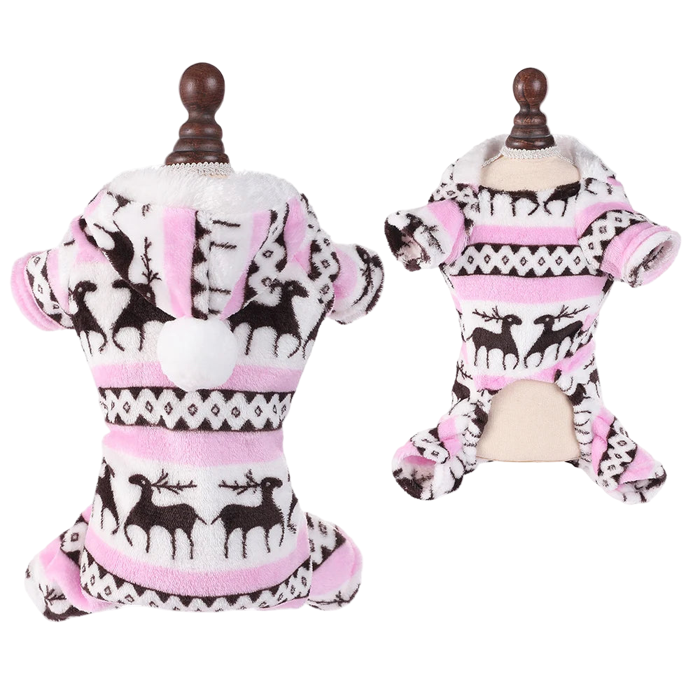 Ciepła piżama świąteczna